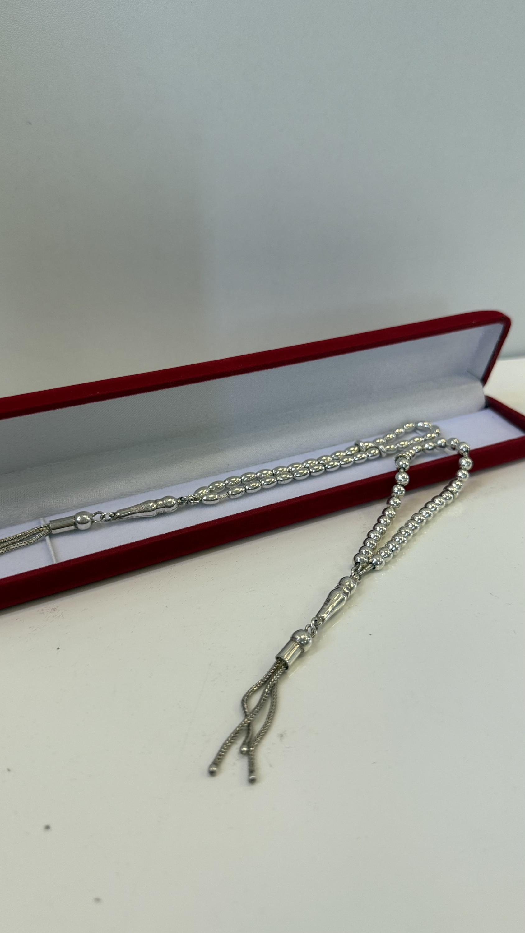Тасбих из серебро,925 проба
